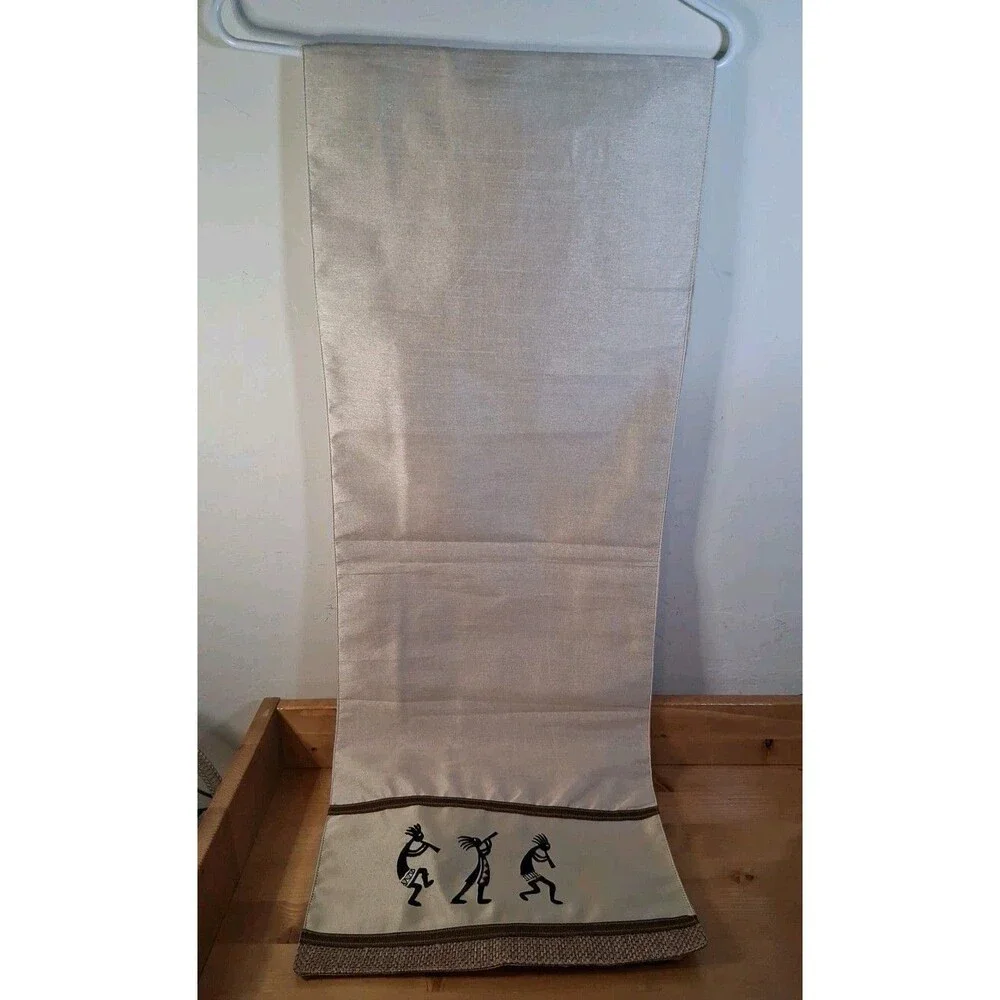 Kokopelli Flute Dancer Table Runner 13 x 72